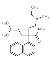 CAS#: 50765-88-3, alpha-[2-(Ethylmethylamino)Ethyl]-alpha-(3-Methyl-2-Butenyl)-1-Naphthaleneacetamide