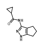 CAS#: 508229-82-1, N-(1,4,5,6-Tetrahydrocyclopenta[c]Pyrazol-3-Yl)Cyclopropanecarboxamide