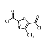 CAS#: 50863-14-4, 4-Methyl-1,3-Oxazole-2,5-Dicarbonyl Dichloride