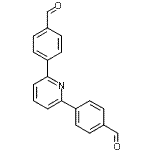 CAS#: 509078-07-3, 4,4'-(2,6-Pyridinediyl)Dibenzaldehyde