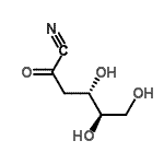 CAS#: 50908-44-6, (4S,5R)-4,5,6-Trihydroxy-2-Oxohexanenitrile