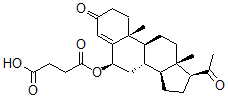 CAS#: 50909-93-8, Progesterone 6-Hemisuccinate