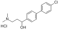 CAS#: 50910-23-1, 4'-Chloro-alpha-(2-(Dimethylamino)Ethyl)-4-Biphenylmethanol Hydrochloride