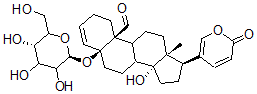 CAS#: 510-58-7, 5-(beta-D-Glucopyranosyloxy)-14-Hydroxy-19-Oxo-5beta-Bufa-3,20,22-Trienolide