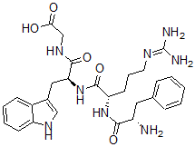 CAS#: 51031-17-5, N-(N-(N2-L-Phenylalanyl-L-arginyl)-L-tryptophyl)-Glycine