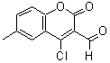 CAS 登录号：51069-84-2， 4-氯-3-甲酰基-6-甲基香豆素