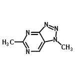 CAS#: 51073-79-1, 1,5-Dimethyl-1H-[1,2,3]Triazolo[4,5-d]Pyrimidine