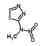 CAS#: 51095-59-1, N-Methyl-N-Nitro-1,3,4-Thiadiazol-2-Amine
