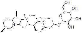 CAS 登录号：511-37-5， gamma-龙葵碱