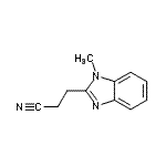 CAS#: 51100-83-5, 3-(1-Methyl-1H-Benzimidazol-2-Yl)Propanenitrile