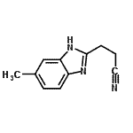 CAS#: 51100-84-6, 3-(5-Methyl-1H-Benzimidazol-2-Yl)Propanenitrile