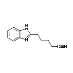 CAS#: 51100-92-6, 5-(1H-Benzimidazol-2-Yl)Pentanenitrile