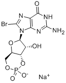 CAS#: 51116-01-9, 8-Bromoguanosine 3',5'-(Cyclic) Monophosphate Sodium Salt