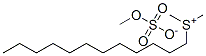 CAS 登录号：51186-33-5， 十二烷基-二甲基锍硫酸甲酯盐