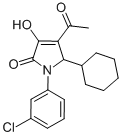 CAS#: 512176-96-4, 4-Acetyl-1-(3-Chlorophenyl)-5-Cyclohexyl-1,5-Dihydro-3-Hydroxy-2H-Pyrrol-2-One