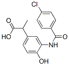 CAS#: 51234-97-0, 2-[3-[(4-Chlorobenzoyl)Amino]-4-Hydroxyphenyl]Propionic Acid