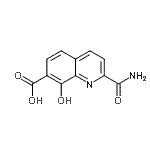 CAS#: 512539-50-3, 2-Carbamoyl-8-Hydroxy-7-Quinolinecarboxylic Acid