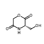 CAS#: 512802-58-3, (3S)-3-(Hydroxymethyl)-2,5-Morpholinedione