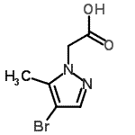 CAS#: 512809-63-1, (4-Bromo-5-Methyl-1H-Pyrazol-1-Yl)Acetic Acid