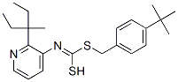 CAS#: 51308-59-9, S-(4-(1,1-Dimethylethyl)Phenyl)Methyl S-(1-Ethyl-1-Methylpropyl) 3-Pyridinylcarbonimidodithioate