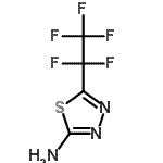 CAS#: 51314-64-8, 5-(Pentafluoroethyl)-1,3,4-Thiadiazol-2-Amine