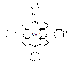 CAS#: 51329-41-0, Tetrakis(N-Methyl-4-Pyridinium)Porphine Cobalt(III) Complex