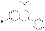 CAS 登录号:51384-98-6, N-(3-溴苄基)-N-(2-二甲基氨基乙基)-2-吡啶胺