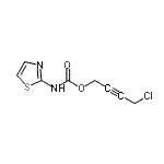 CAS#: 5141-58-2, 4-Chloro-2-Butyn-1-Yl 1,3-Thiazol-2-Ylcarbamate
