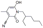 CAS 登录号：51418-88-3， 1-(2-乙基己基)-1,2-二氢-6-羟基-4-甲基-2-氧代烟腈