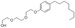 CAS 登录号：51437-91-3， 2-[2-[2-(4-辛基苯氧基)乙氧基]乙氧基]乙醇