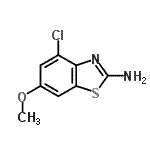 CAS#: 51482-98-5, 4-Chloro-6-Methoxy-1,3-Benzothiazol-2-Amine