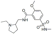 CAS#: 51489-20-4, N-((1-Ethyl-2-pyrrolidinyl)methyl)-2-methoxy-5-((methylamino)sulfonyl)benzamide