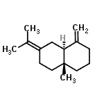 CAS#: 515-17-3, (4aR,8aS)-7-Isopropylidene-4A-Methyl-1-Methylenedecahydronaphthalene