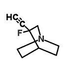 CAS#: 515154-63-9, 3-Ethynyl-3-Fluoroquinuclidine