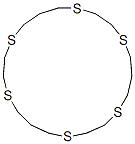CAS 登录号：51540-11-5， 1,4,8,11,15,18-六硫杂环二十一烷