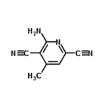 CAS#: 51564-22-8, 6-Amino-4-Methyl-2,5-Pyridinedicarbonitrile