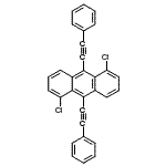 CAS#: 51580-24-6, 1,5-Dichloro-9,10-Bis(Phenylethynyl)Anthracene