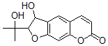 CAS 登录号：51580-96-2， 2,3-二氢-3-羟基-2-(1-羟基-1-甲基乙基)-7H-呋喃并[3,2-g][1]苯并吡喃-7-酮