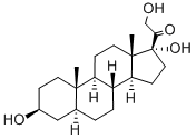 CAS#: 516-47-2, (3.beta.,5.alpha.)-3,17,21-Trihydroxy-Pregnan-20-One