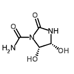 CAS#: 51628-32-1, (4R,5S)-4,5-Dihydroxy-2-Oxo-1-Imidazolidinecarboxamide