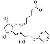 CAS#: 51705-19-2, (5Z)-7-{(1R,2R,3R,5S)-3,5-Dihydroxy-2-[(1E,3R)-3-Hydroxy-4-Phenoxy-1-Buten-1-Yl]Cyclopentyl}-5-Heptenoic Acid