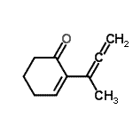 CAS 登录号：517883-39-5， 2-(2,3-丁二烯-2-基)-2-环己烯-1-酮