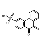CAS 登录号：51789-38-9， 9,10-二氧代-9,10-二氢-3-菲磺酸