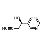 CAS#: 517907-62-9, (1R)-1-(3-Pyridinyl)-3-Butyn-1-Ol
