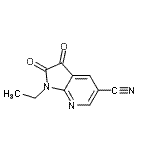 CAS#: 517919-00-5, 1-Ethyl-2,3-Dioxo-2,3-Dihydro-1H-Pyrrolo[2,3-b]Pyridine-5-Carbonitrile