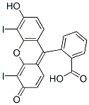 CAS#: 518-40-1, 2-(3-Hydroxy-4,5-diiodo-6-oxo-9-xanthenyl)benzoic acid