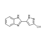 CAS#: 518357-35-2, 5-(1H-Benzimidazol-2-Yl)-1H-Pyrazol-3-Ol