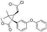 CAS 登录号:51877-74-8, (3-苯氧基苯基)甲基 (1S,3R)-3-(2,2-二氯乙烯基)-2,2-二甲基-环丙烷-1-羧酸酯