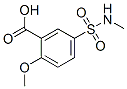 CAS 登录号：51887-56-0， 2-甲氧基-5-[(甲基氨基)磺酰基]苯甲酸