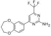 CAS#: 519056-64-5, 4-(3,4-Dihydro-2H-1,5-Benzodioxepin-7-Yl)-6-(Trifluoromethyl)-2-Pyrimidinamine